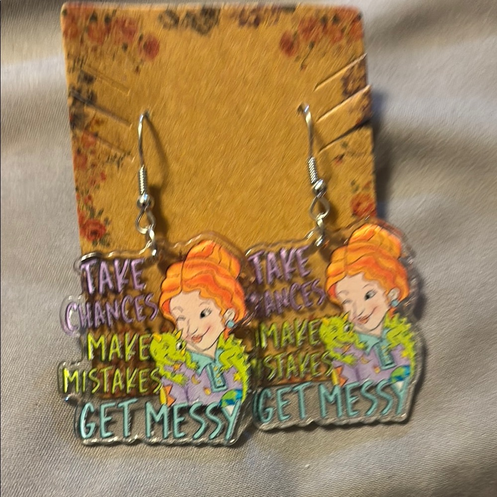 Colorful Cartoon Earrings